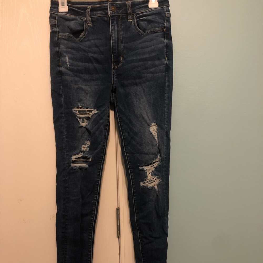 American Eagle Super High Rise Jegging